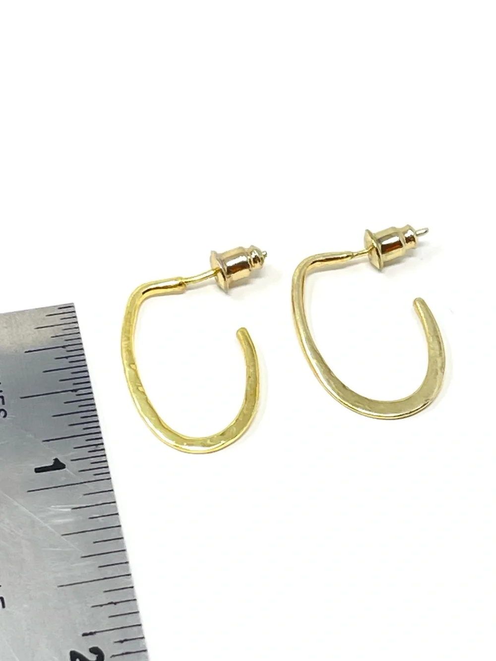 New Anthropologie Gold Hoop Earrings